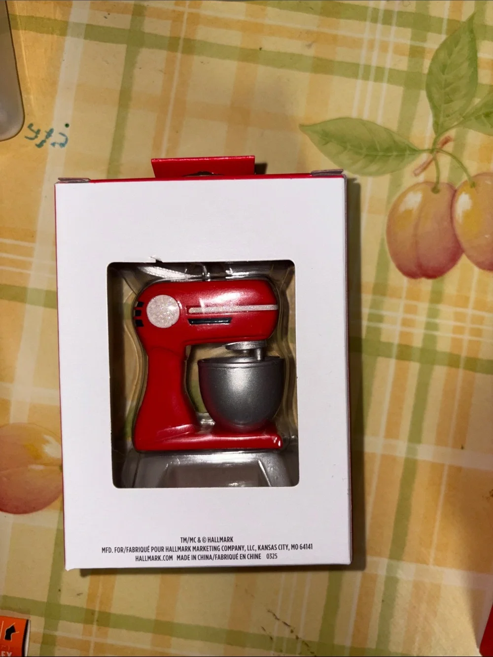 “Hallmark Baking Mixer Ornament” (New)!